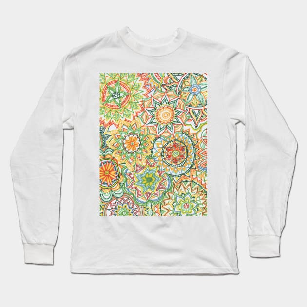 Mandala Long Sleeve T-Shirt by Izzyolda